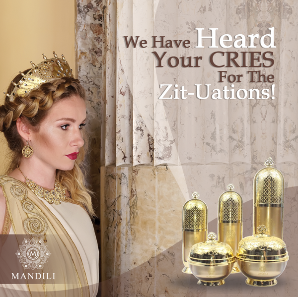 We have heard you cries for zit-uations